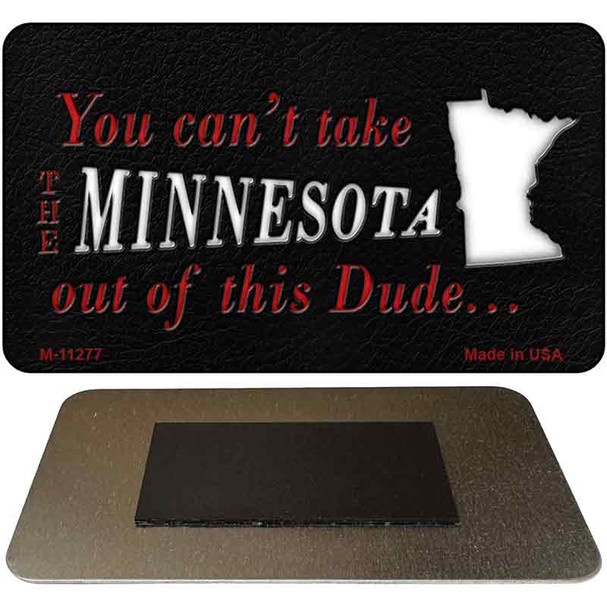Minnesota Dude Magnet Novelty Metal M-11277