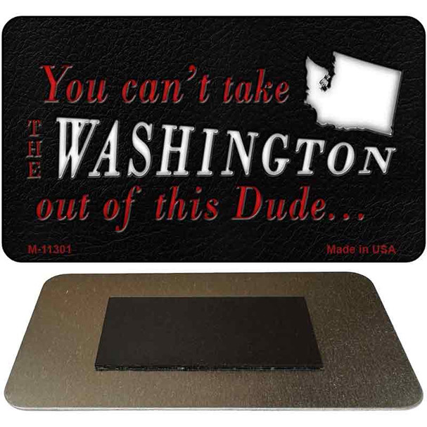 Washington Dude Magnet Novelty Metal M-11301