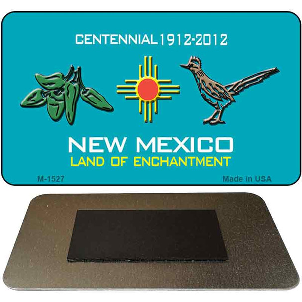 Green Chili & Road Runner New Mexico Novelty Magnet M-1527