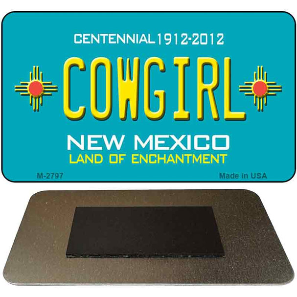 Cowgirl New Mexico Novelty Magnet M-2797