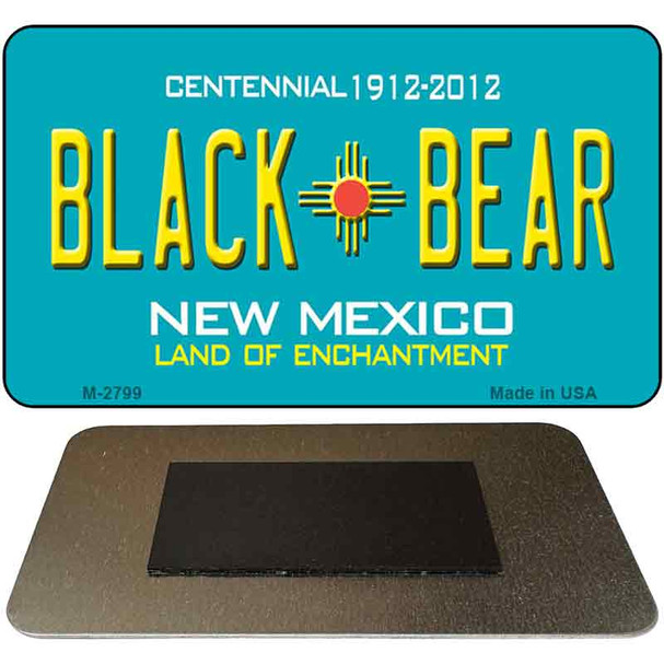 Black Bear New Mexico Novelty Magnet M-2799