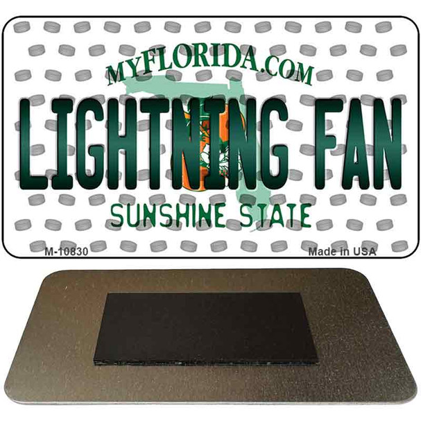 Lightning Fan Florida State License Plate Tag Magnet M-10830