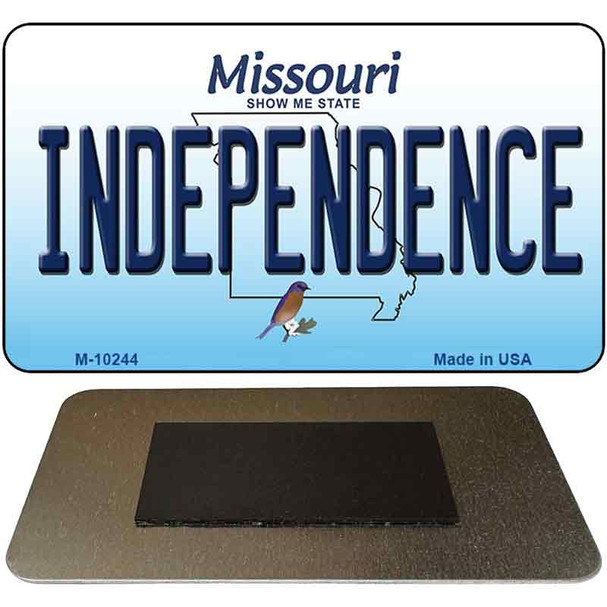 Independence Missouri State License Plate Tag Magnet M-10244