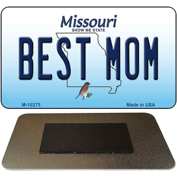 Best Mom Missouri State License Plate Tag Magnet M-10275