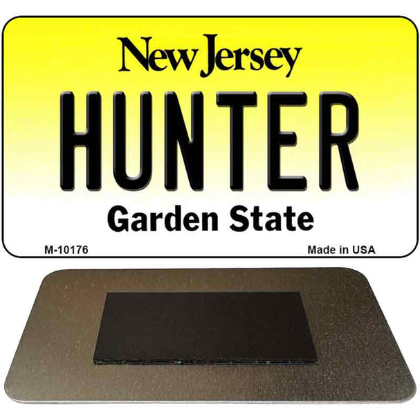 Hunter New Jersey State License Plate Tag Magnet M-10176