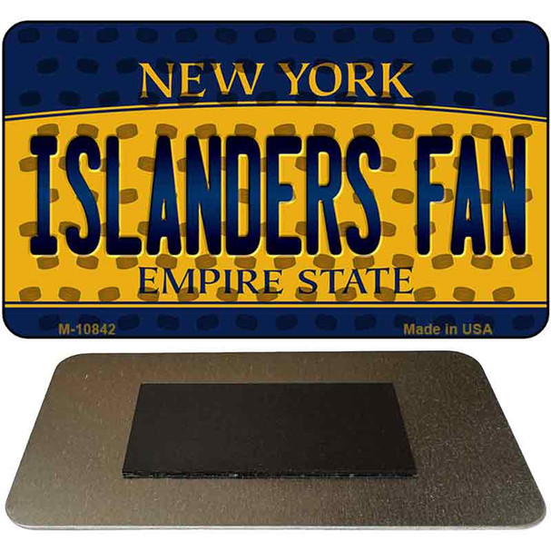 Islanders Fan New York State License Plate Tag Magnet M-10842