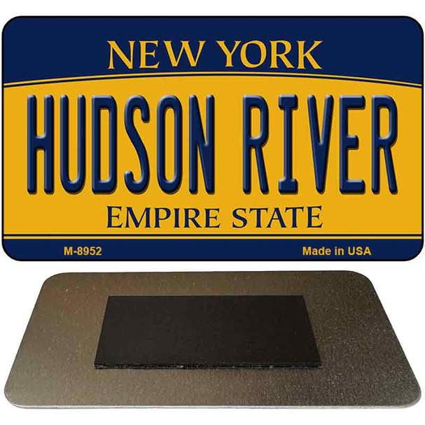 Hudson River New York State License Plate Tag Magnet M-8952