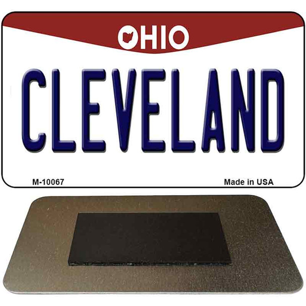 Cleveland Ohio State License Plate Tag Magnet M-10067