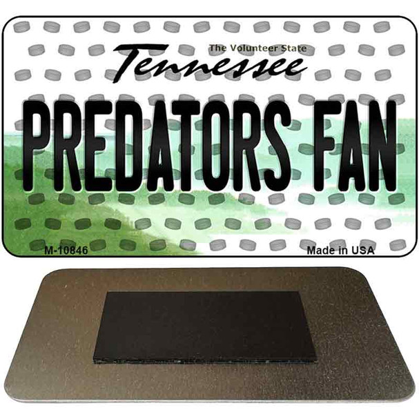 Predators Fan Tennessee State License Plate Tag Magnet M-10846