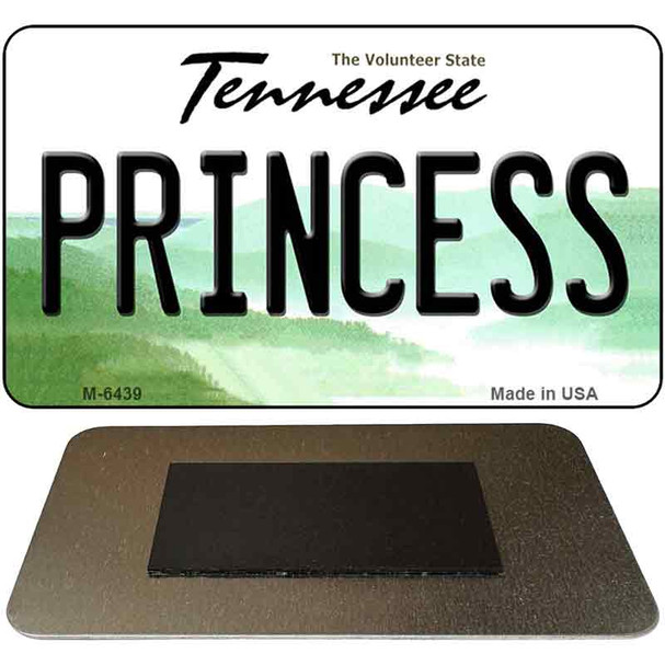 Princess Tennessee State License Plate Tag Magnet M-6439