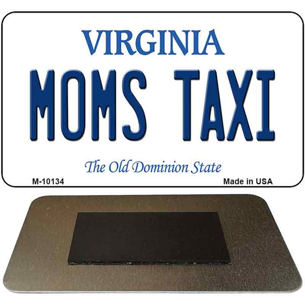 Moms Taxi Virginia State License Plate Tag Magnet M-10134