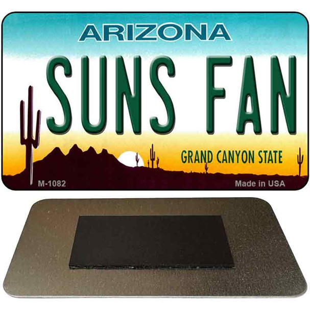 Suns Fan Arizona State License Plate Tag Magnet M-1082