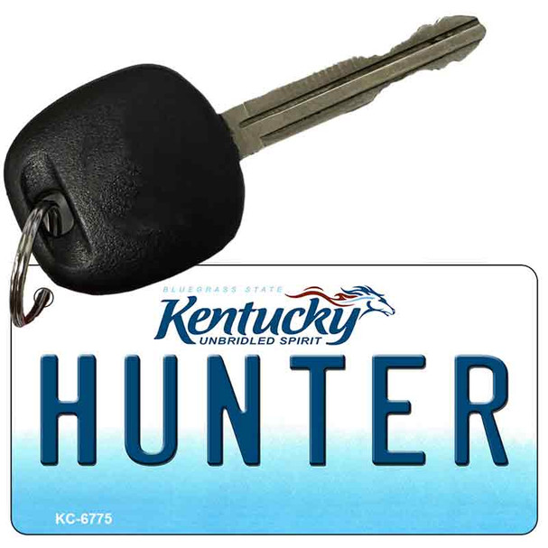 Hunter Kentucky State License Plate Tag Novelty Key Chain KC-6775