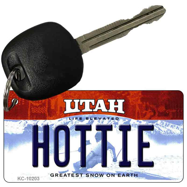 Bad Girl Utah State License Plate Tag Key Chain KC-10223 | Smart 