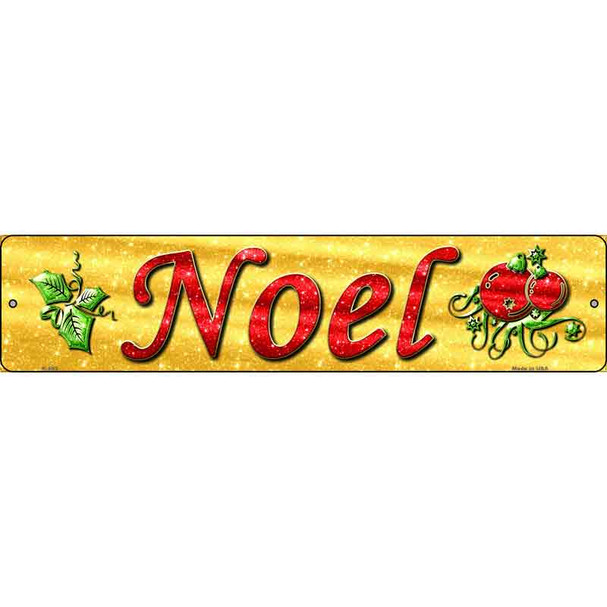 Noel Novelty Street Sign