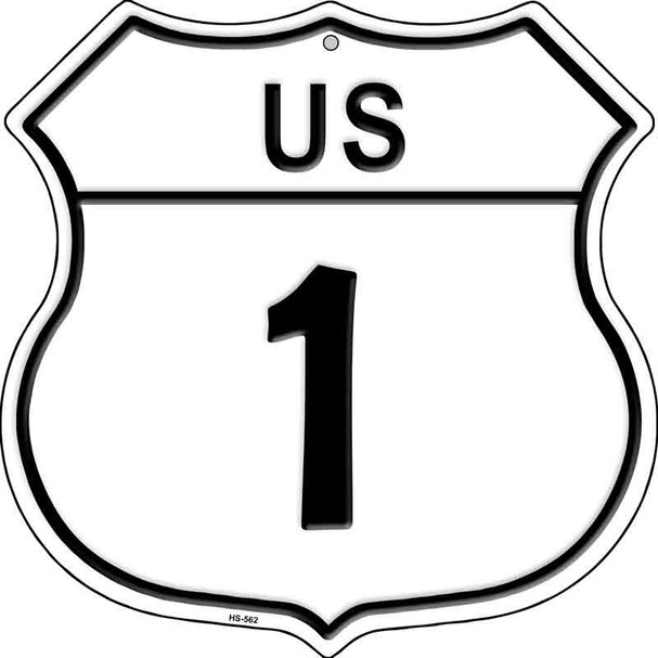 US Highway 1 Novelty Highway Shield Sign
