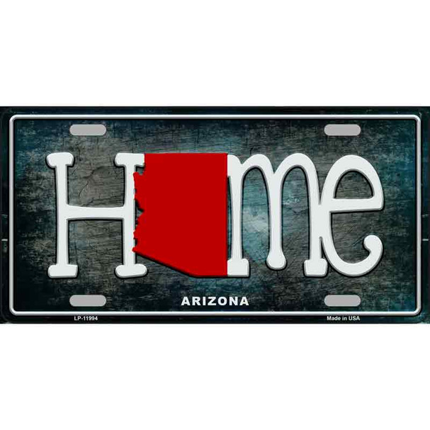 Arizona Home State Outline Novelty License Plate LP-11994
