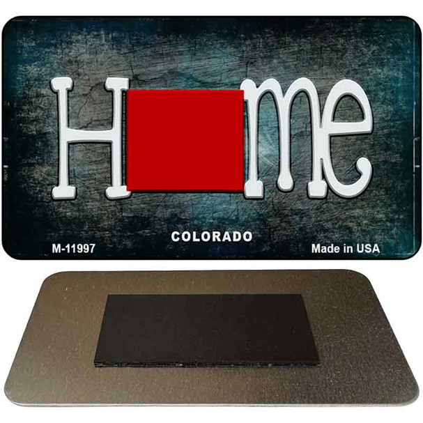 Colorado Home State Outline Novelty Magnet M-11997