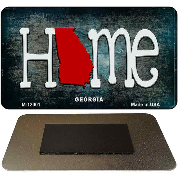Georgia Home State Outline Novelty Magnet M-12001