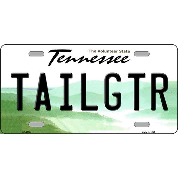 Tailgtr Tennessee Novelty Metal License Plate
