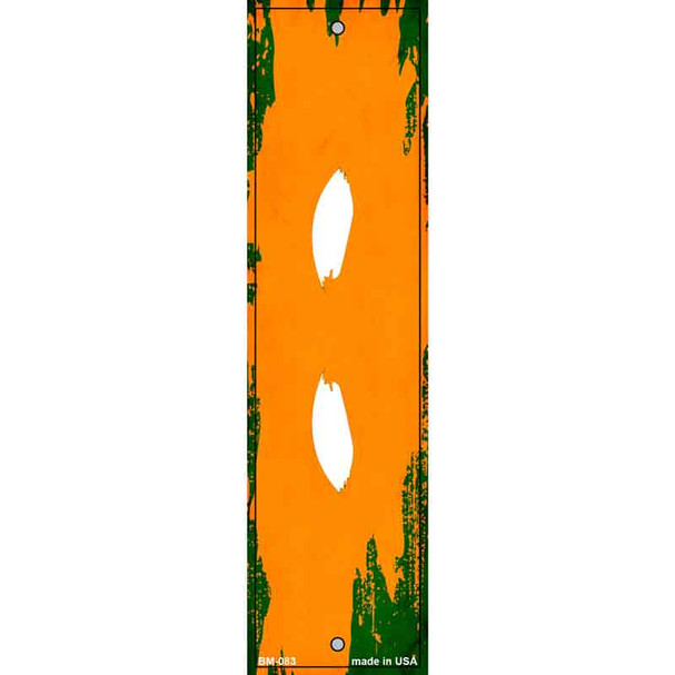 Orange Mask Novelty Metal Bookmark BM-083