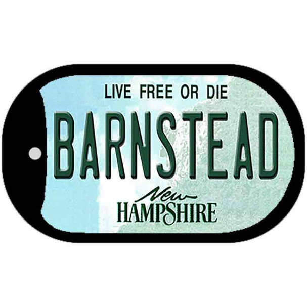 Barnstead New Hampshire State Novelty Metal Dog Tag Necklace DT-12081