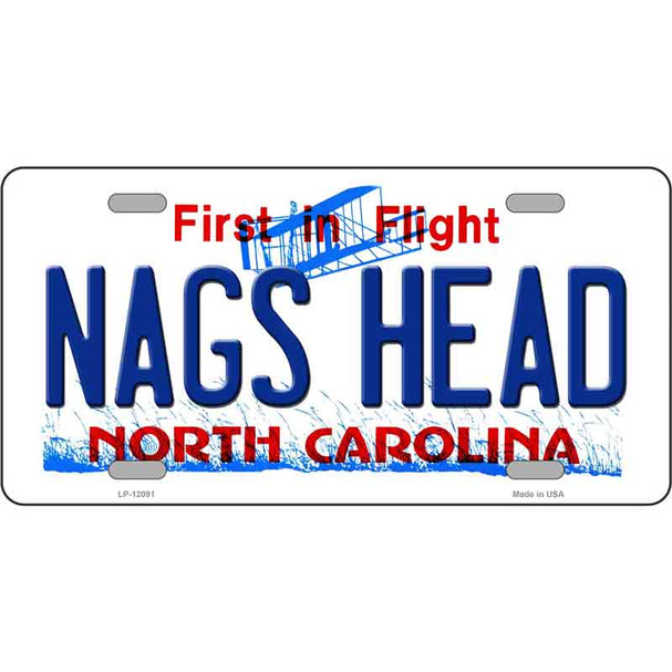 Nags Head North Carolina State Novelty Metal License Plate