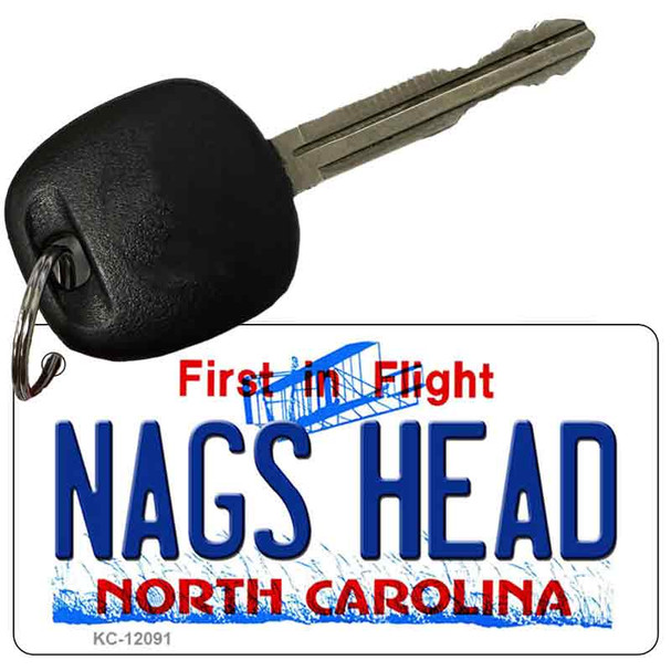 Nags Head North Carolina State Novelty Metal Key Chain KC-12091
