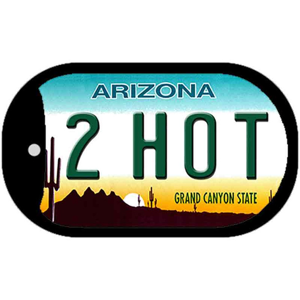 2 Hot Arizona Novelty Metal Dog Tag Necklace DT-1041
