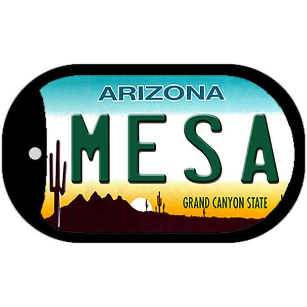 Mesa Arizona Novelty Metal Dog Tag Necklace DT-1042