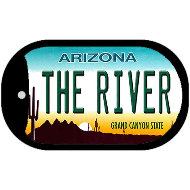 The River Arizona Novelty Metal Dog Tag Necklace DT-3563