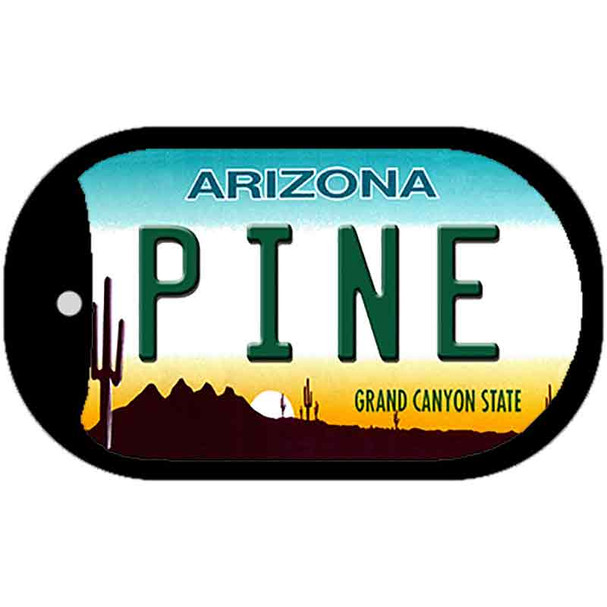 Pine Arizona Novelty Metal Dog Tag Necklace DT-2560