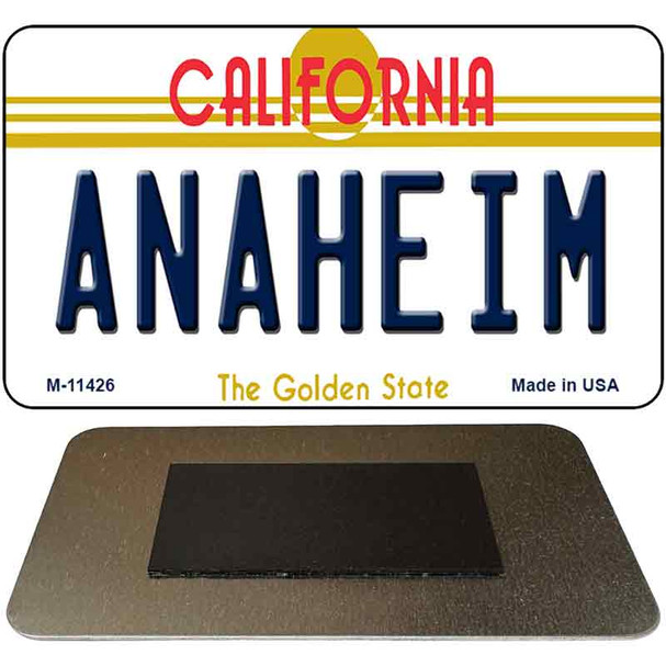 Anaheim California Novelty Metal Magnet M-11426