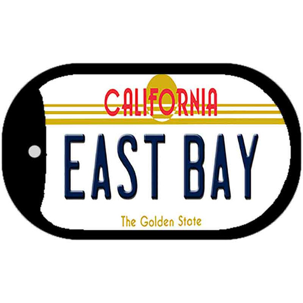 East Bay California Novelty Metal Dog Tag Necklace DT-11433
