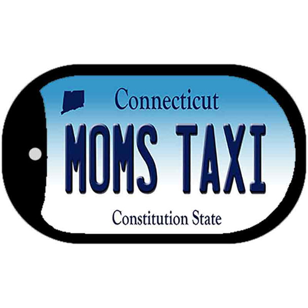 Moms Taxi Connecticut Novelty Metal Dog Tag Necklace DT-10919