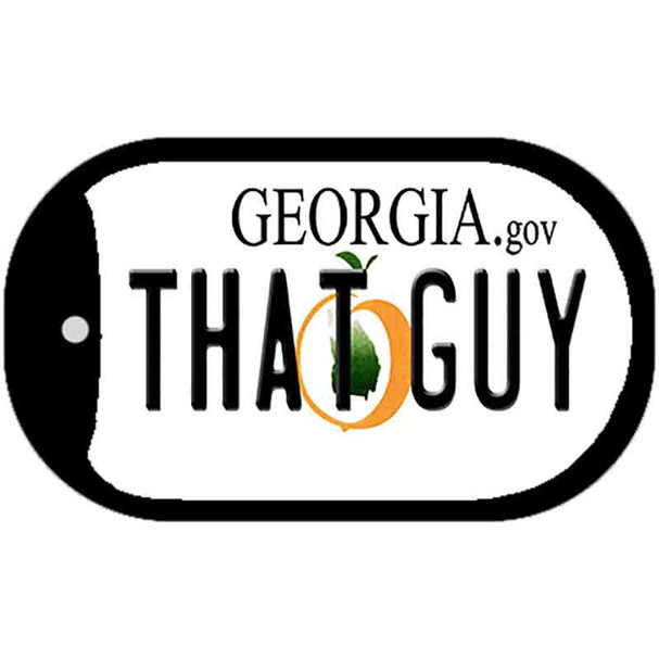 That Guy Georgia Novelty Metal Dog Tag Necklace DT-6165