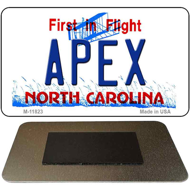 Apex North Carolina Novelty Metal Magnet M-11823