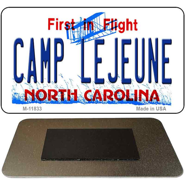 Camp Lejuene North Carolina Novelty Metal Magnet M-11833