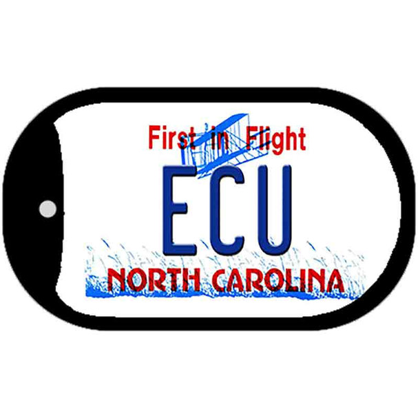 ECU North Carolina Novelty Metal Dog Tag Necklace DT-11828