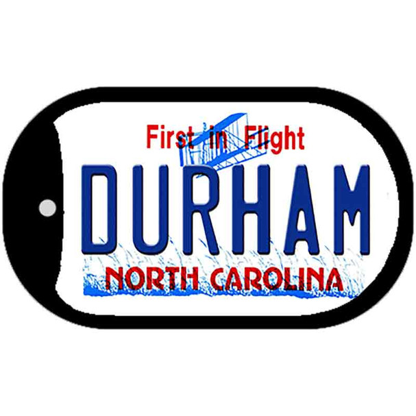 Durham North Carolina Novelty Metal Dog Tag Necklace DT-6475