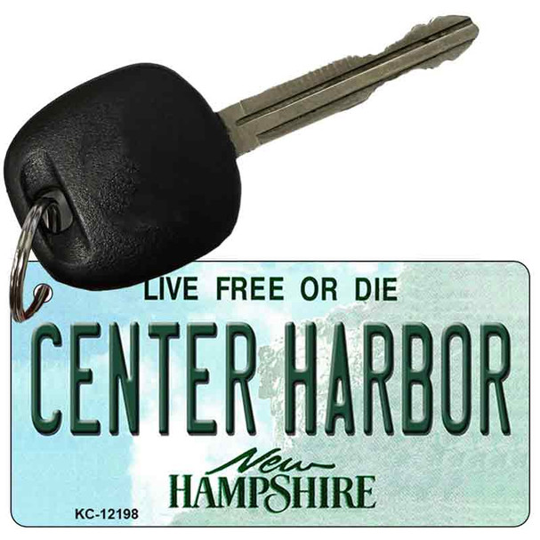 Center Harbor New Hampshire Novelty Metal Key Chain KC-12198