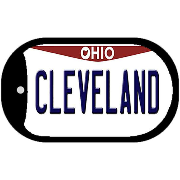 Cleveland Ohio Novelty Metal Dog Tag Necklace DT-10067
