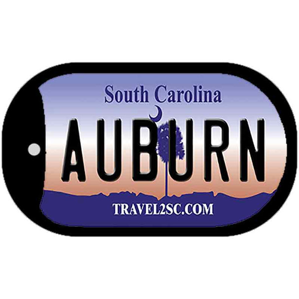 Auburn South Carolina Novelty Metal Dog Tag Necklace DT-6307
