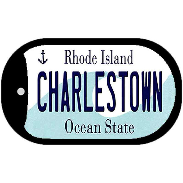 Charlestown Rhode Island Novelty Metal Dog Tag Necklace DT-11194