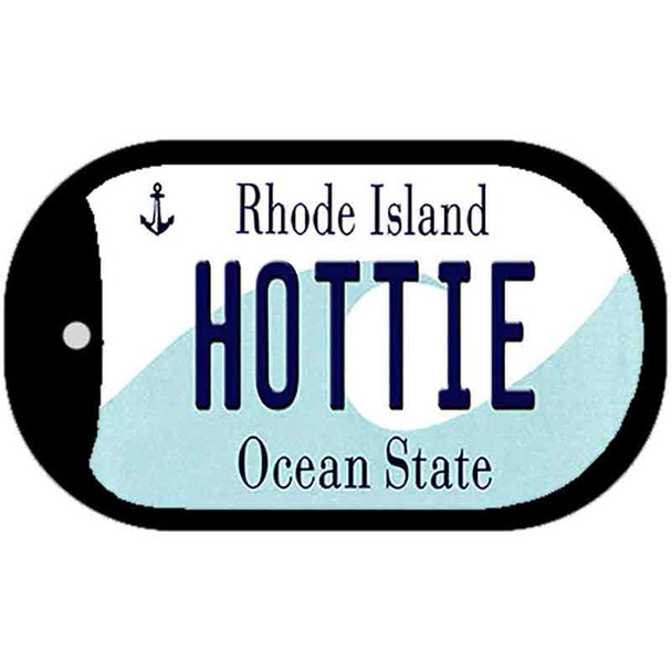 Hottie Rhode Island Novelty Metal Dog Tag Necklace DT-11198