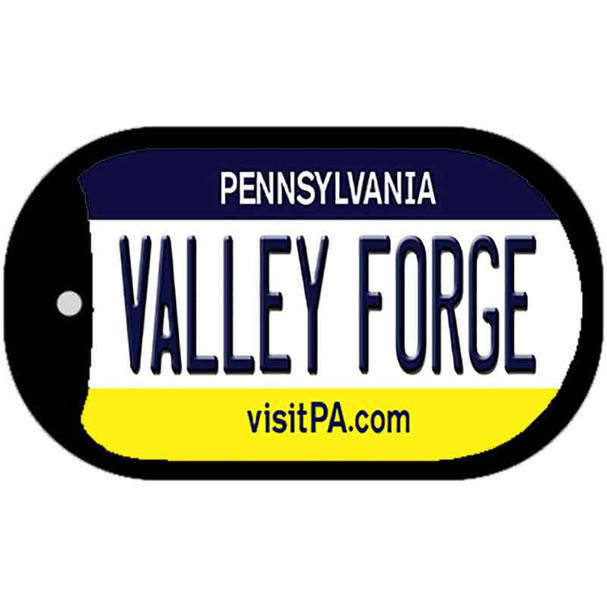 Valley Forge Pennsylvania Novelty Metal Dog Tag Necklace DT-6052