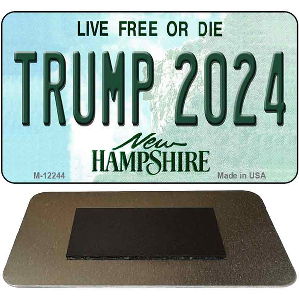 Trump 2024 New Hampshire Novelty Metal Magnet M-12244
