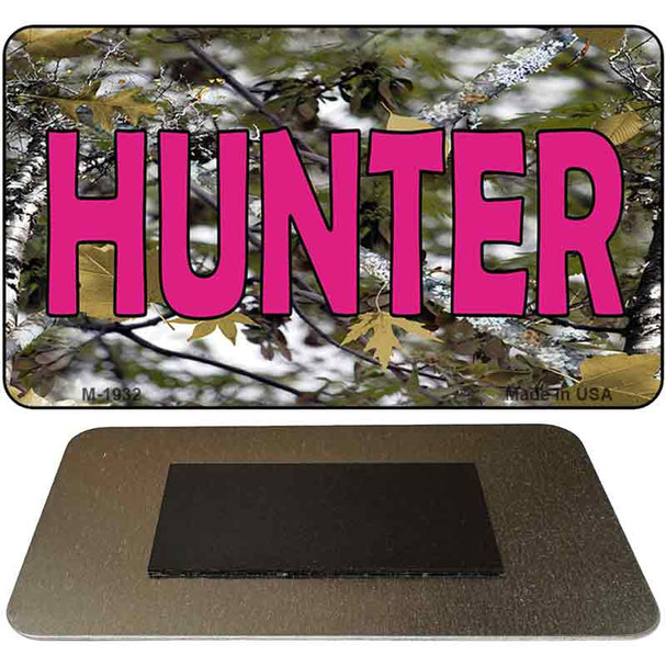 Hunter Pink Novelty Metal Magnet M-1932