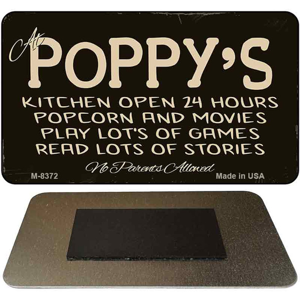 Poppys Kitchen Novelty Metal Magnet M-8372