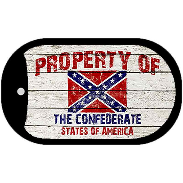 Property Of Confederate States Novelty Metal Dog Tag Necklace DT-7954